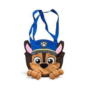 Blue and Brown Chase Paw Patrol Overnight Character Bag